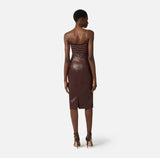 Elisabetta Franchi Skirt Emblem Cacao