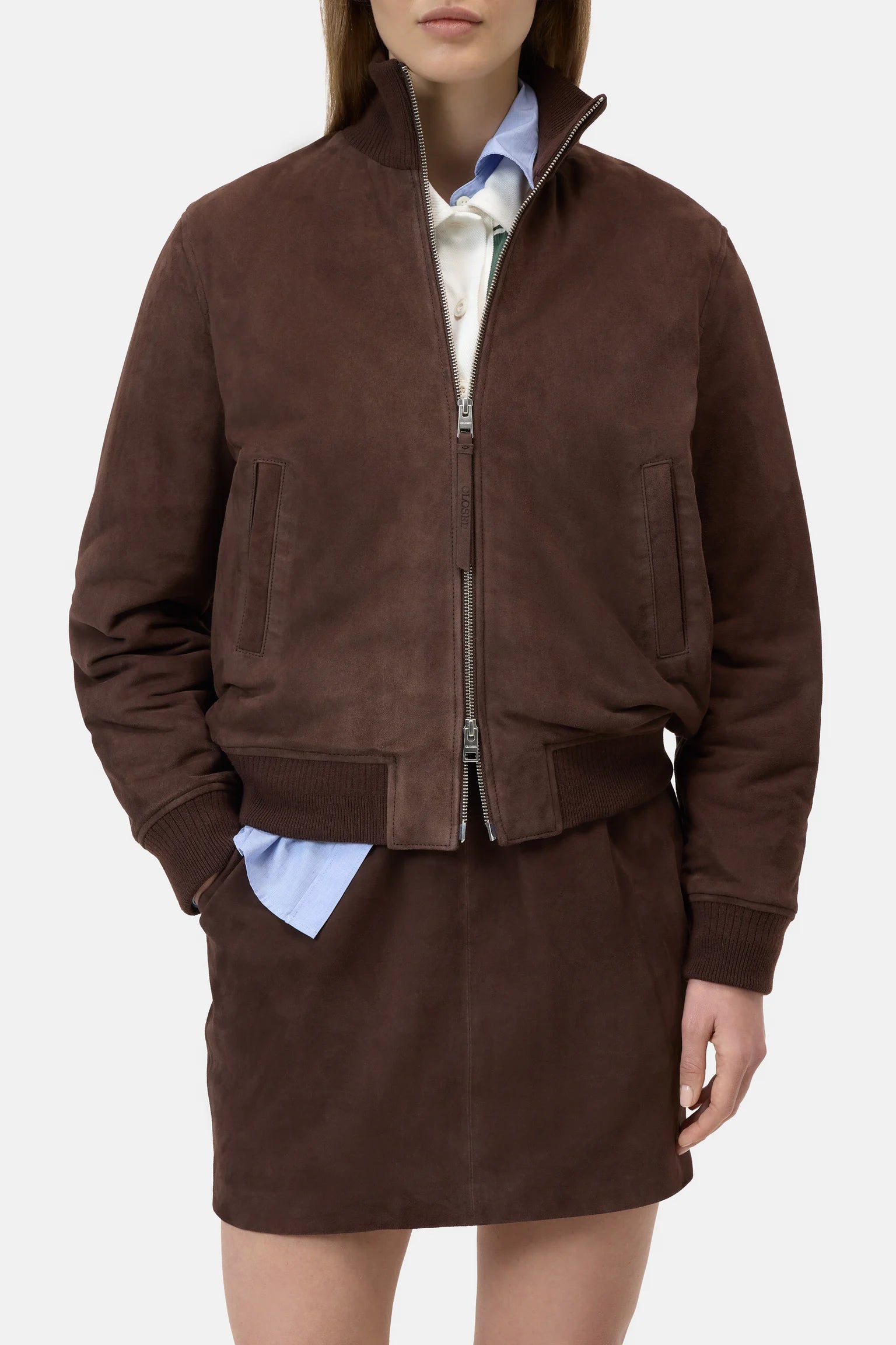 Closed Bomber Leather Bars