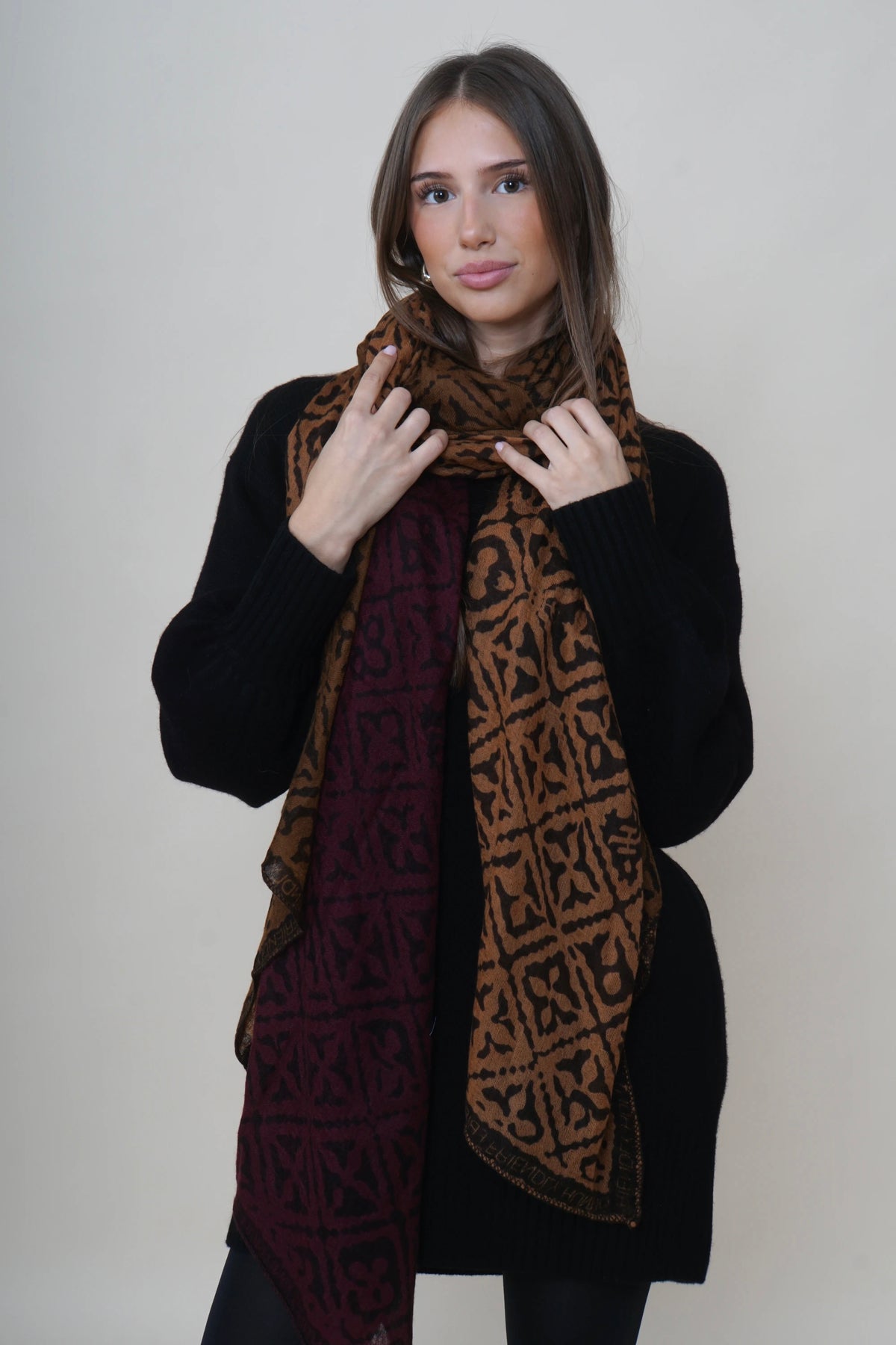 FH Tørklæde Patch Eyes Of Marrakesh Camel