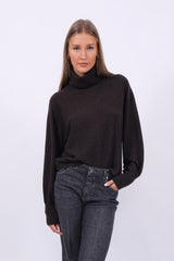 Herzensangelegenheit Pullover Turtle Fondente