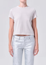 Agolde T-Shirt Adine Bone