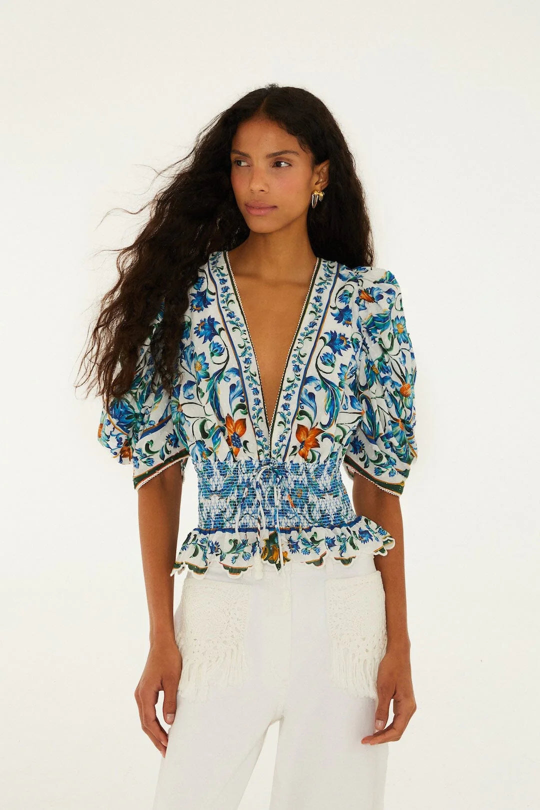 Farm Rio Bluse Flora