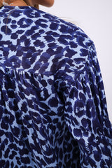 Friendly Hunting Bluse Aine Cheetah Iris