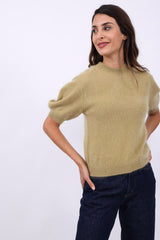 Herzensangelegenheit Pullover Short Khaki