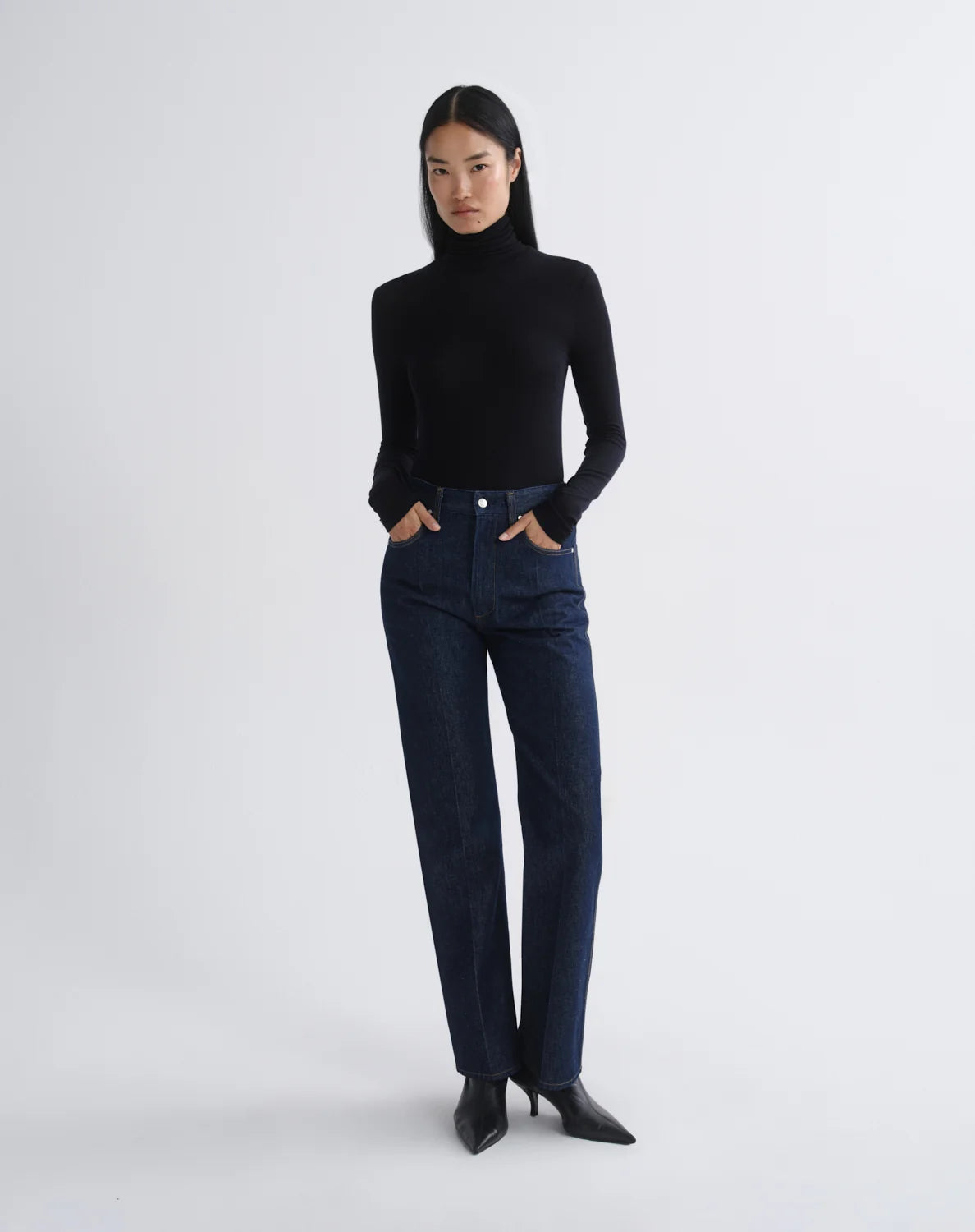 Agolde Turtleneck Pascale Obscura