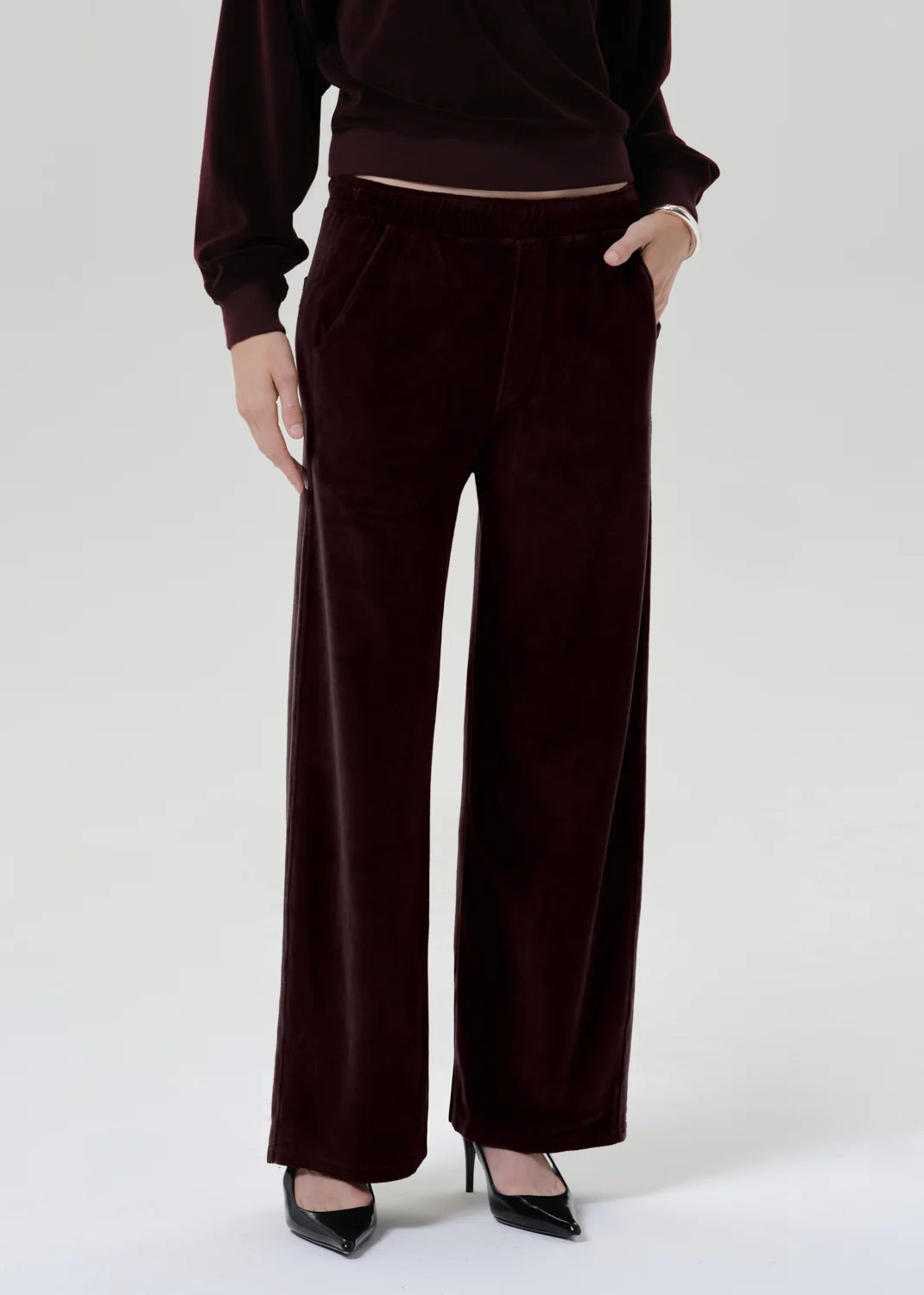 Citizens of Humanity Hose Brynn Burgundy