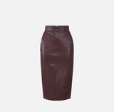 Elisabetta Franchi Skirt Emblem Cacao