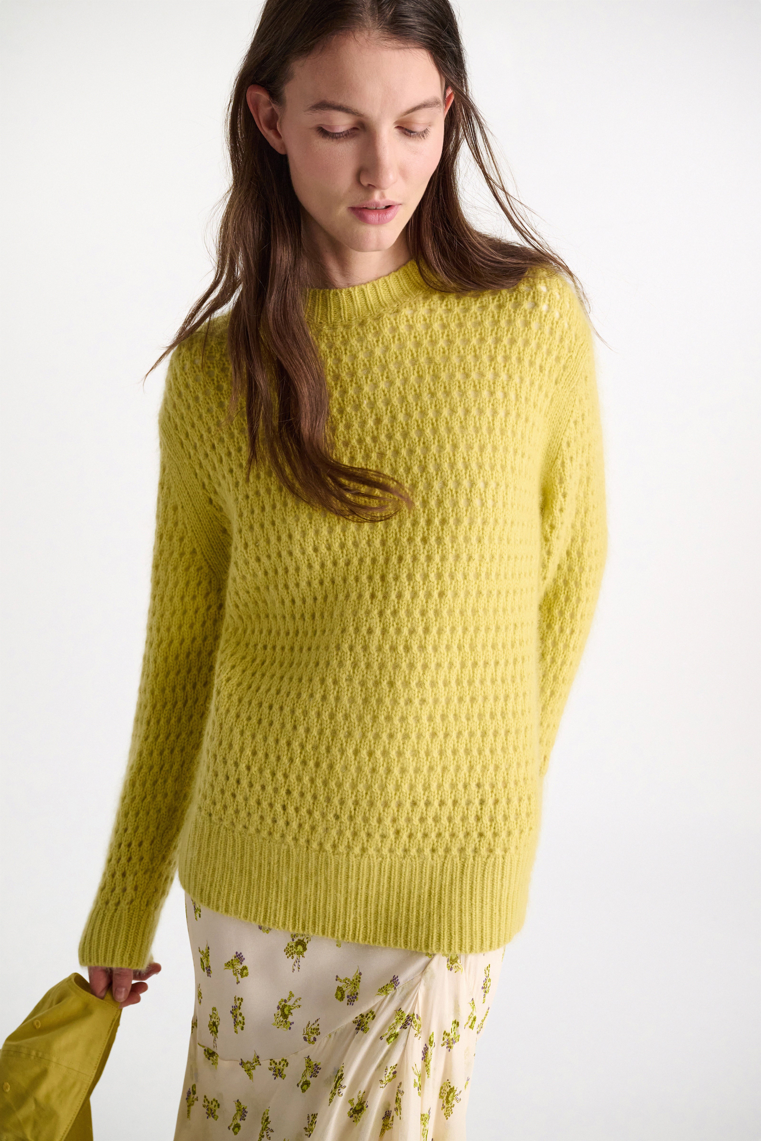 Dorothee Schumacher Pullover Fluffy Statements Goldfinch