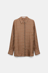 Dorothee Schumacher blouse Graphic Dreams Brown