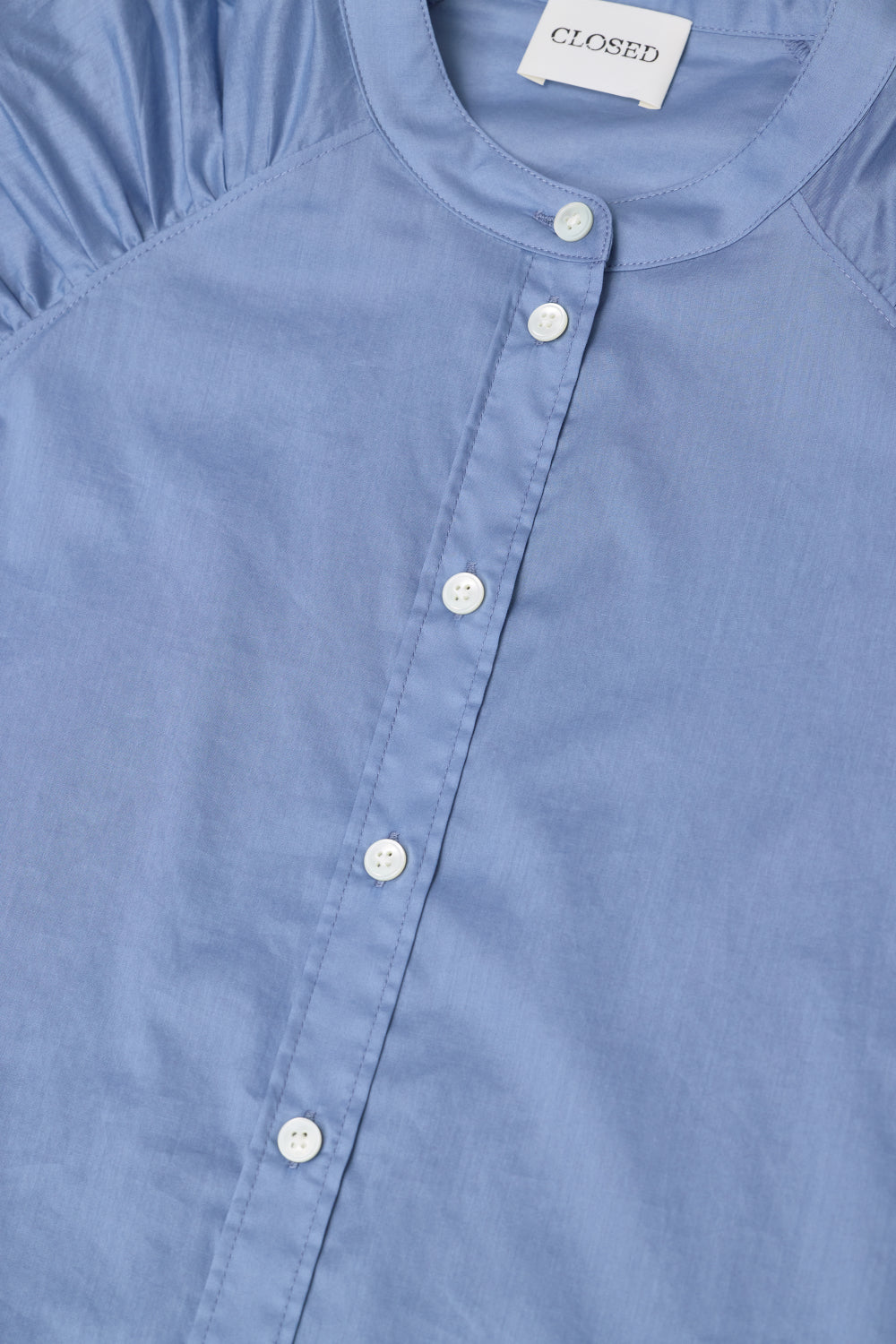 Closed Bluse Raglan Stone Blue