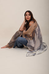 Friendly Hunting Scarf Patch Garden Eden Hazel