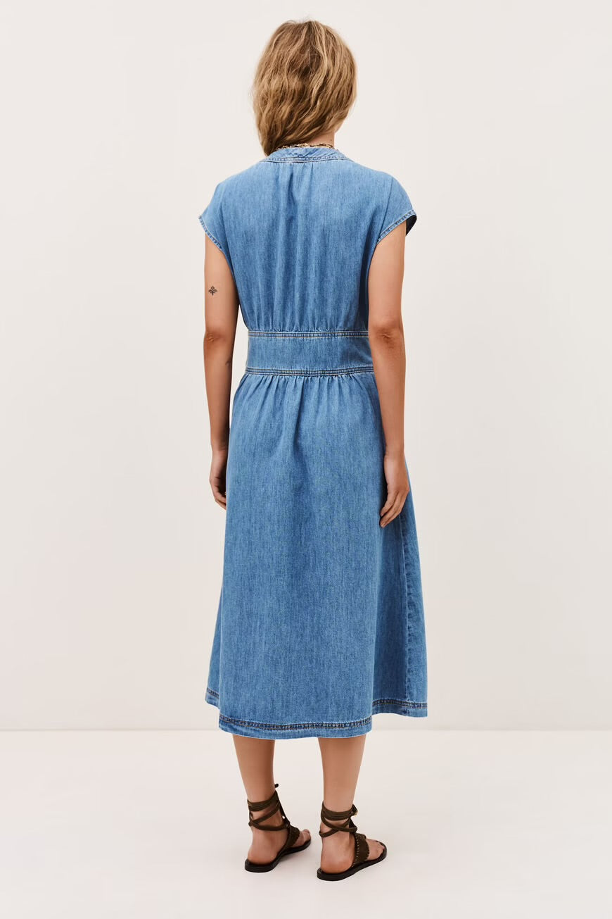 Ba&sh Kleid Love Lightblue