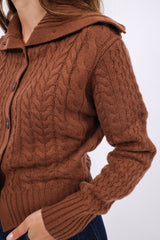 Kashette Cardigan Lara Chestnut