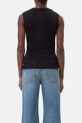 Closed Crewneck-Tank Black