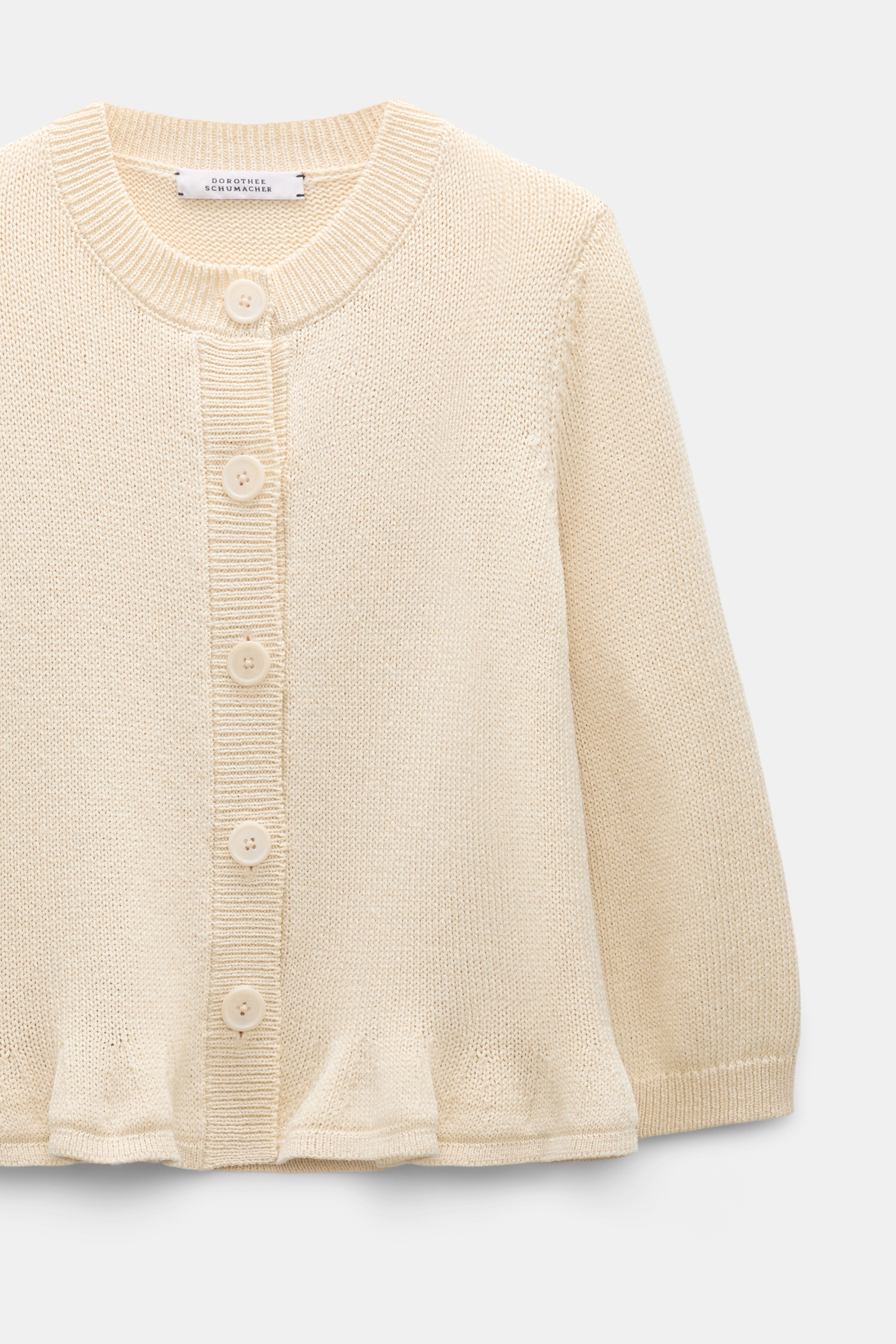 Dorothee Schumacher Strickjacke Cotton Candy