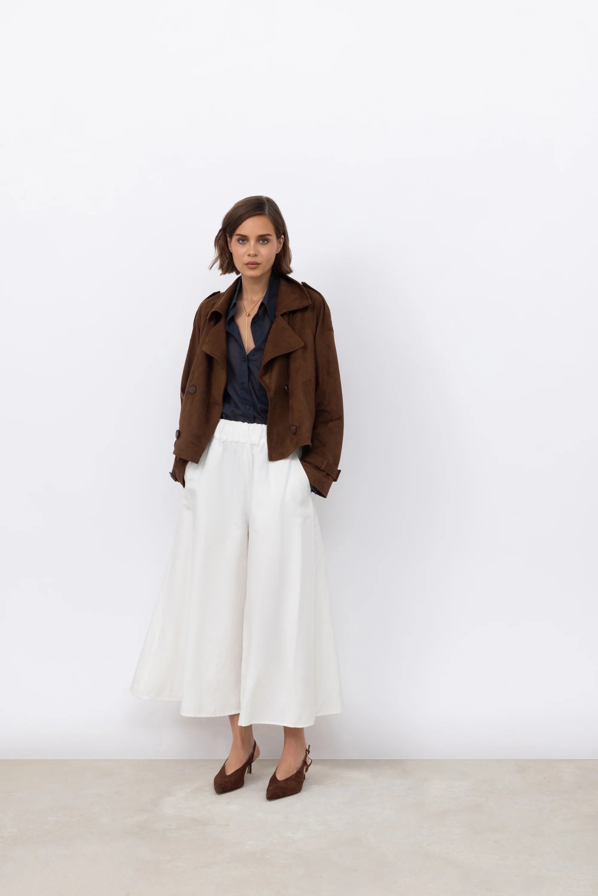Urban Code Jacke Faux Suede Pecan
