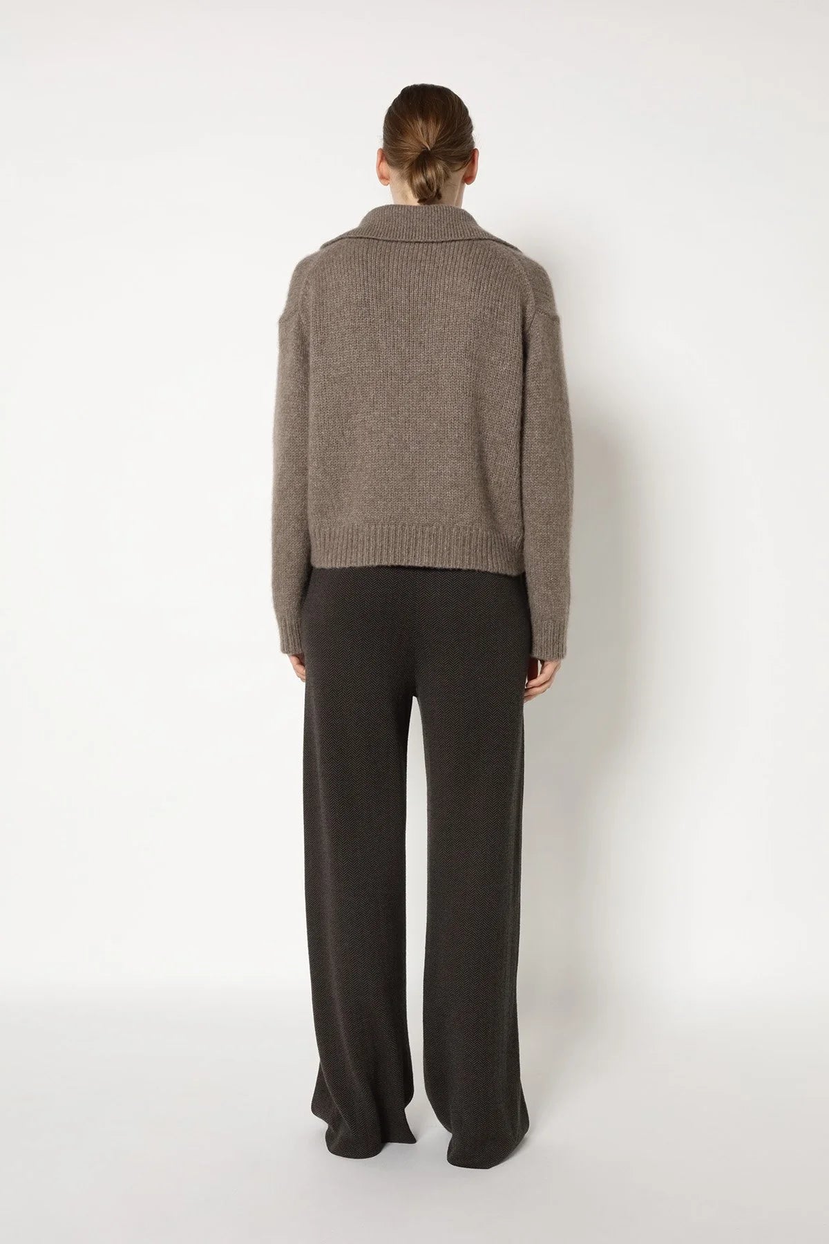SMINFINITY Pullover Fluffy Wood
