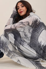 Friendly Hunting Scarf Patch Garden Eden Hazel