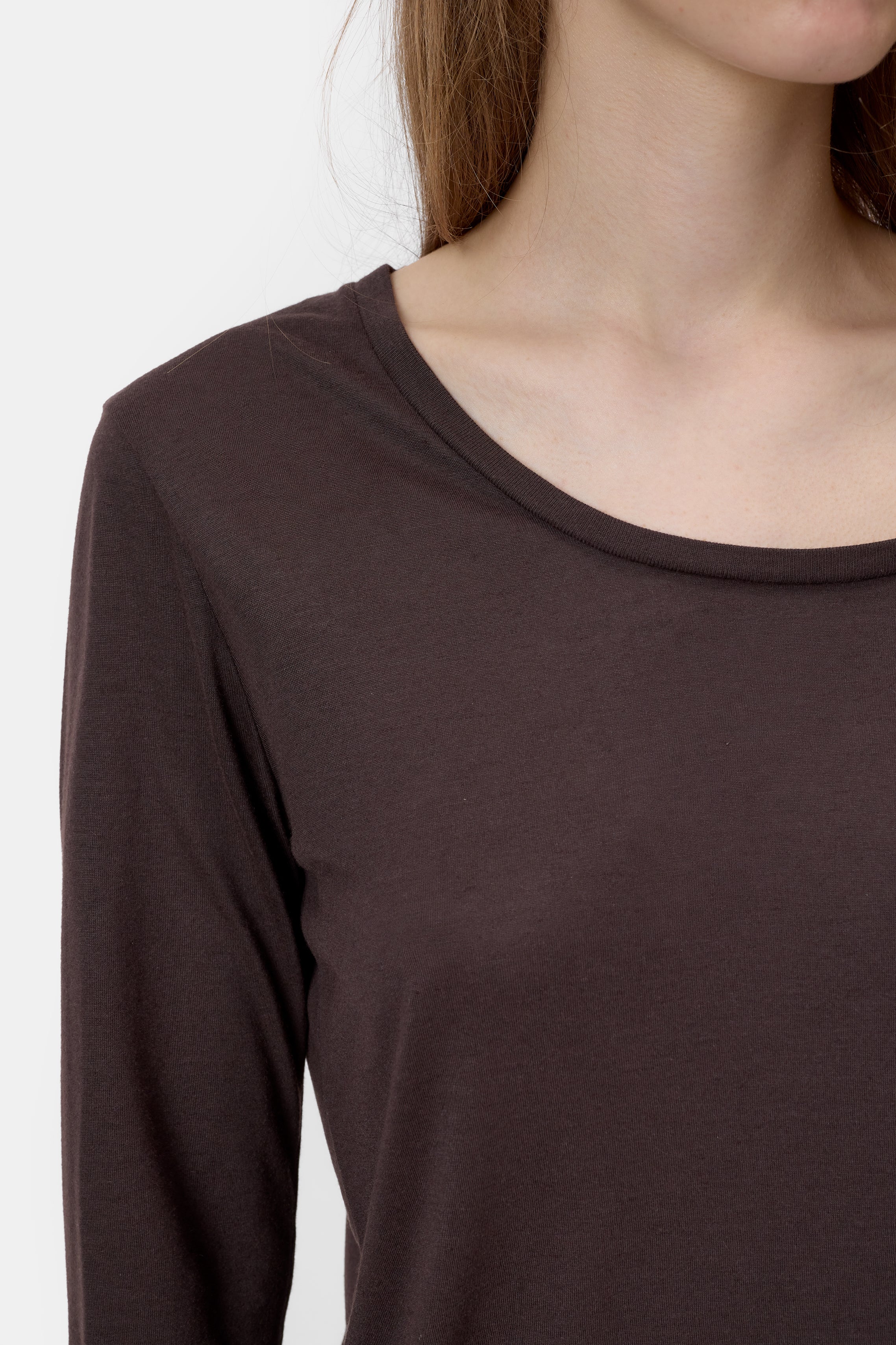 Closed Longsleeve Mahagony
