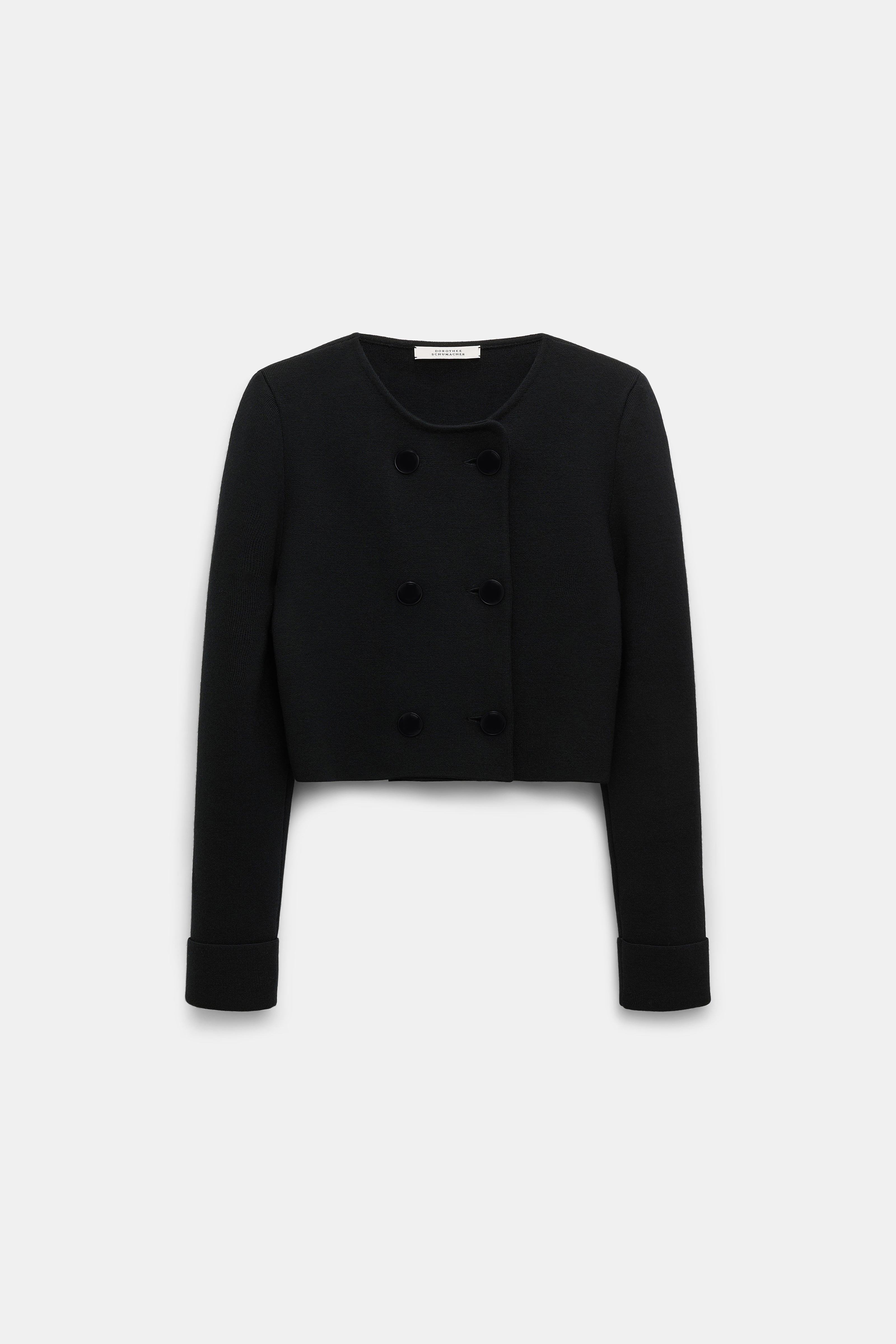 Dorothee Schumacher Jacket Sharp Ambition Black