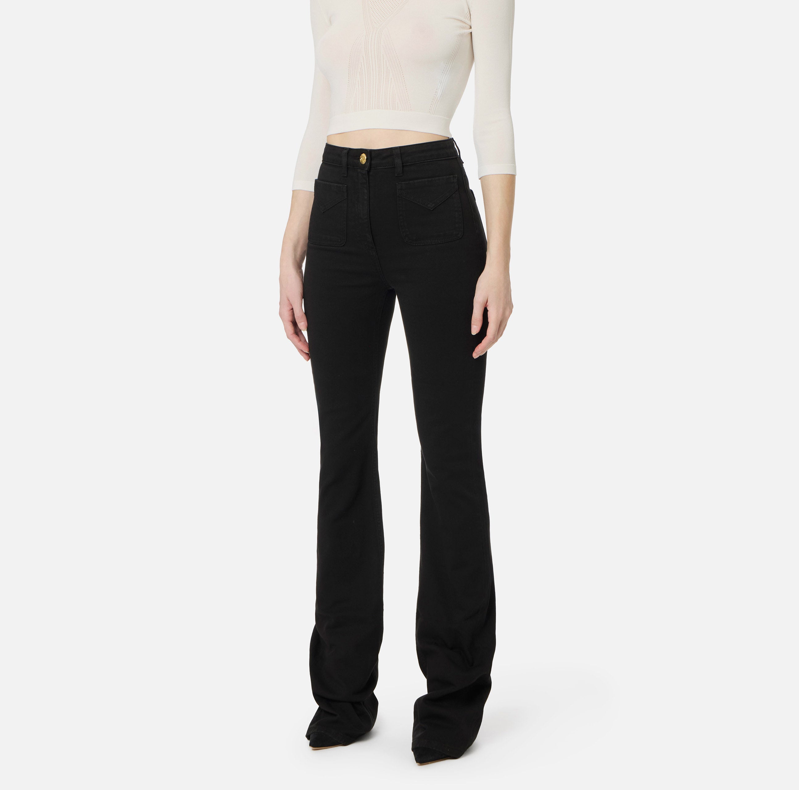Elisabetta Franchi Jeans Nero