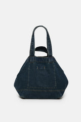 Closed Bag Denim Tote