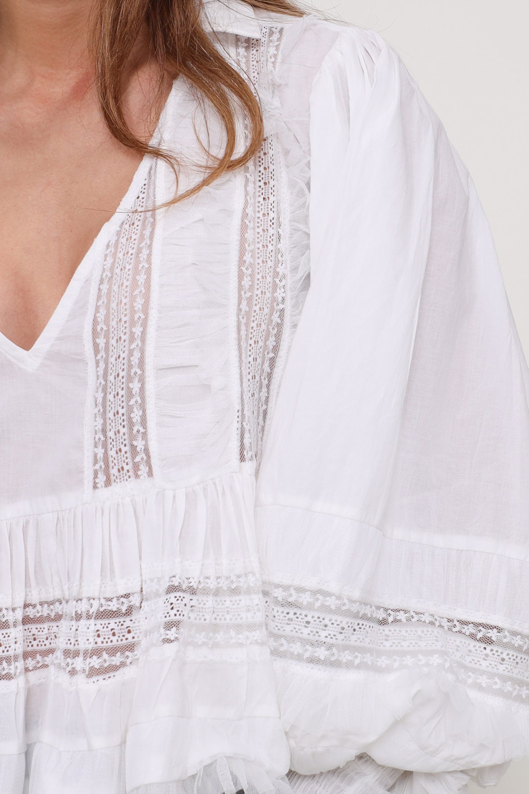 Mes Demoiselles blouse Melody White