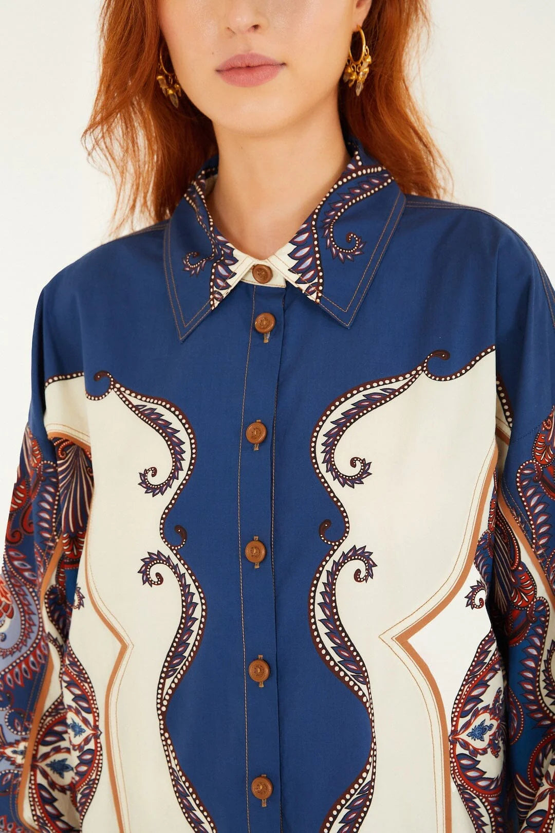 Farm Rio Blouse Arabesque
