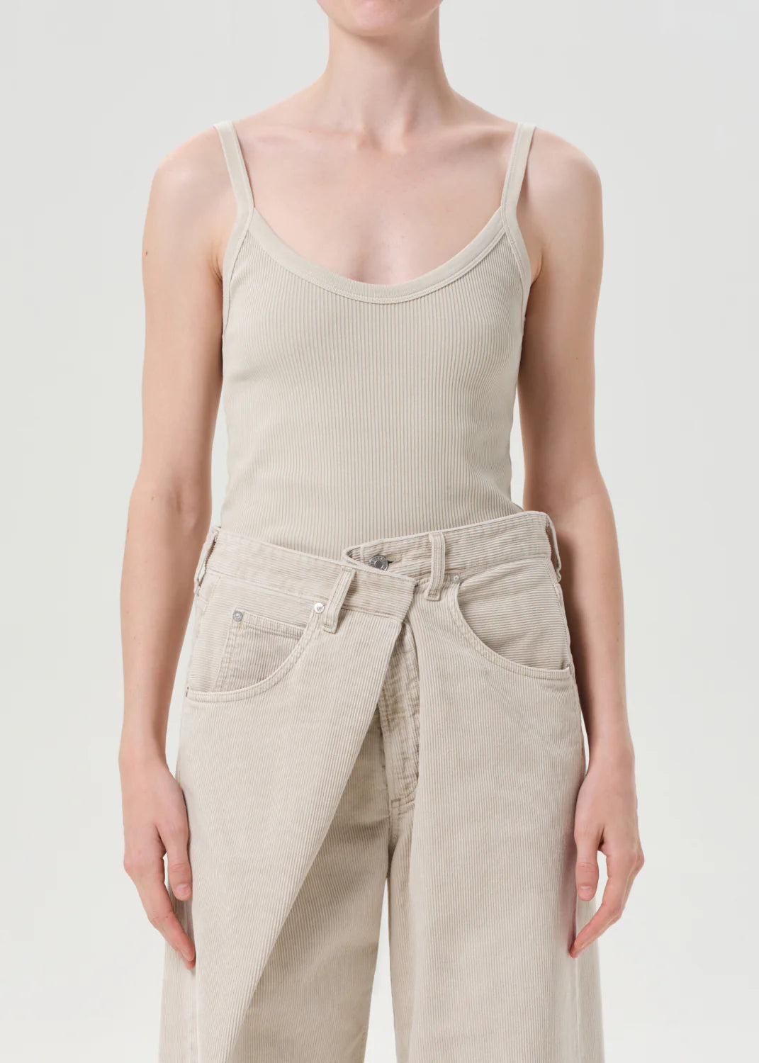 Agolde Tank Jordan Rice