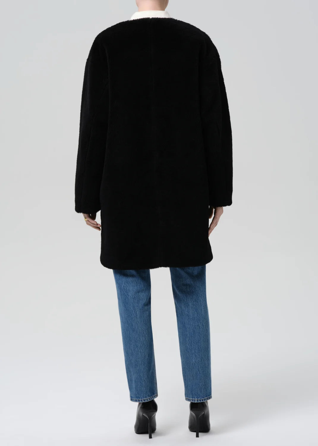 Citizens of Humanity Mantel Martina Sherpa Black