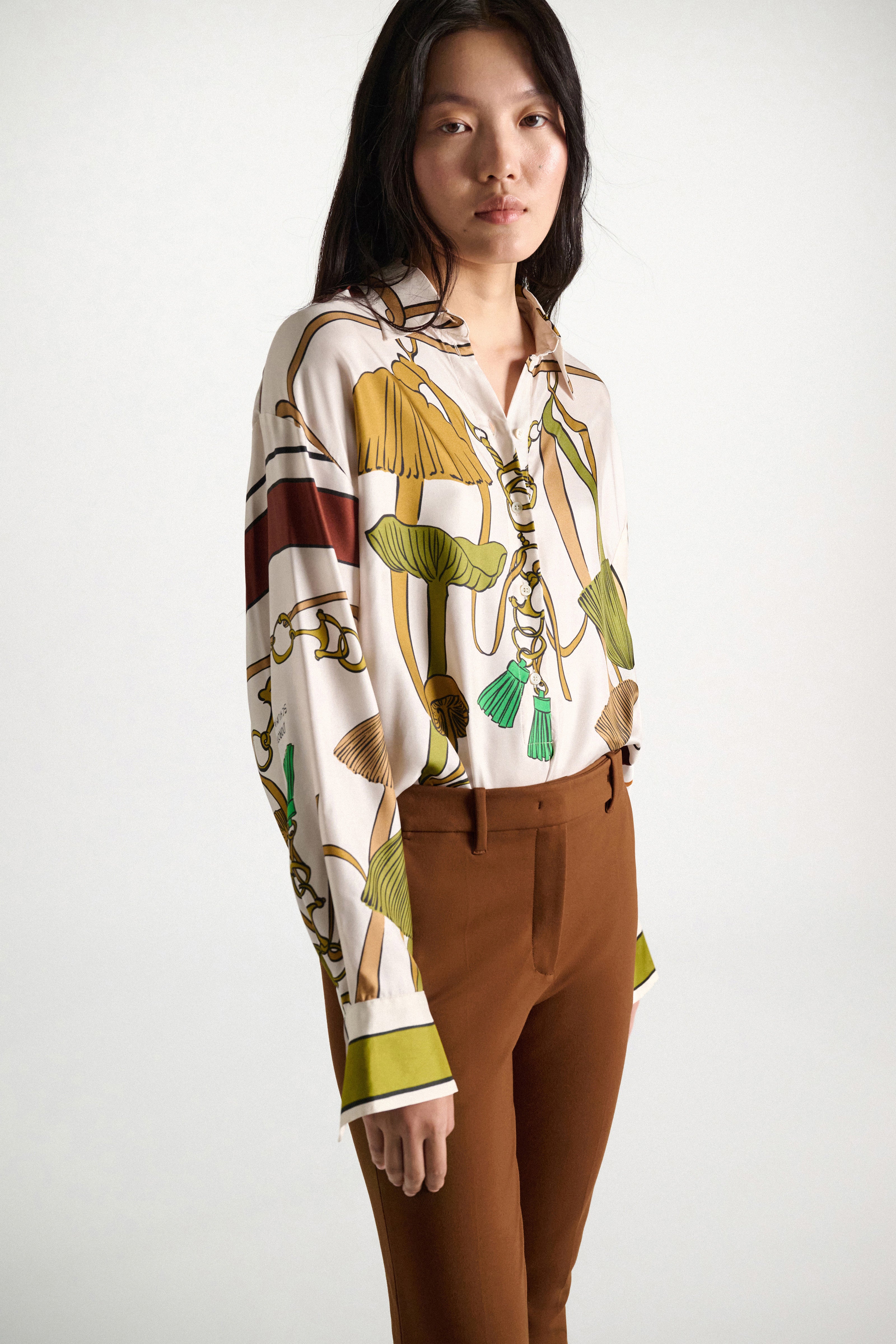 Dorothee Schumacher Bluse Cosmic Funghi Foster