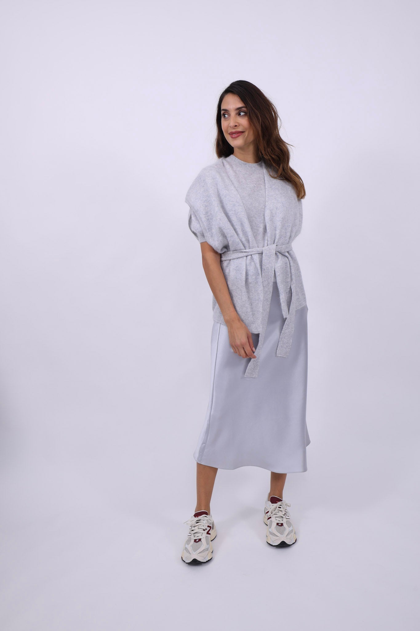 Herzens Cardigan Waist Aluminium