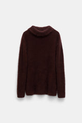 Dorothee Schumacher Sweater Fluffy Statement Choco