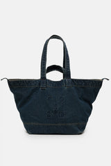Closed Bag Denim Tote