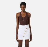 Elisabetta Franchi Top Cacao
