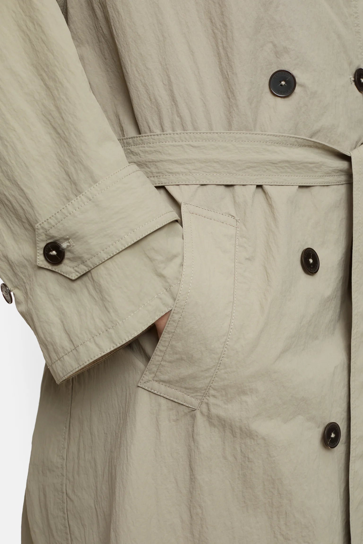 Closed Trench Coat