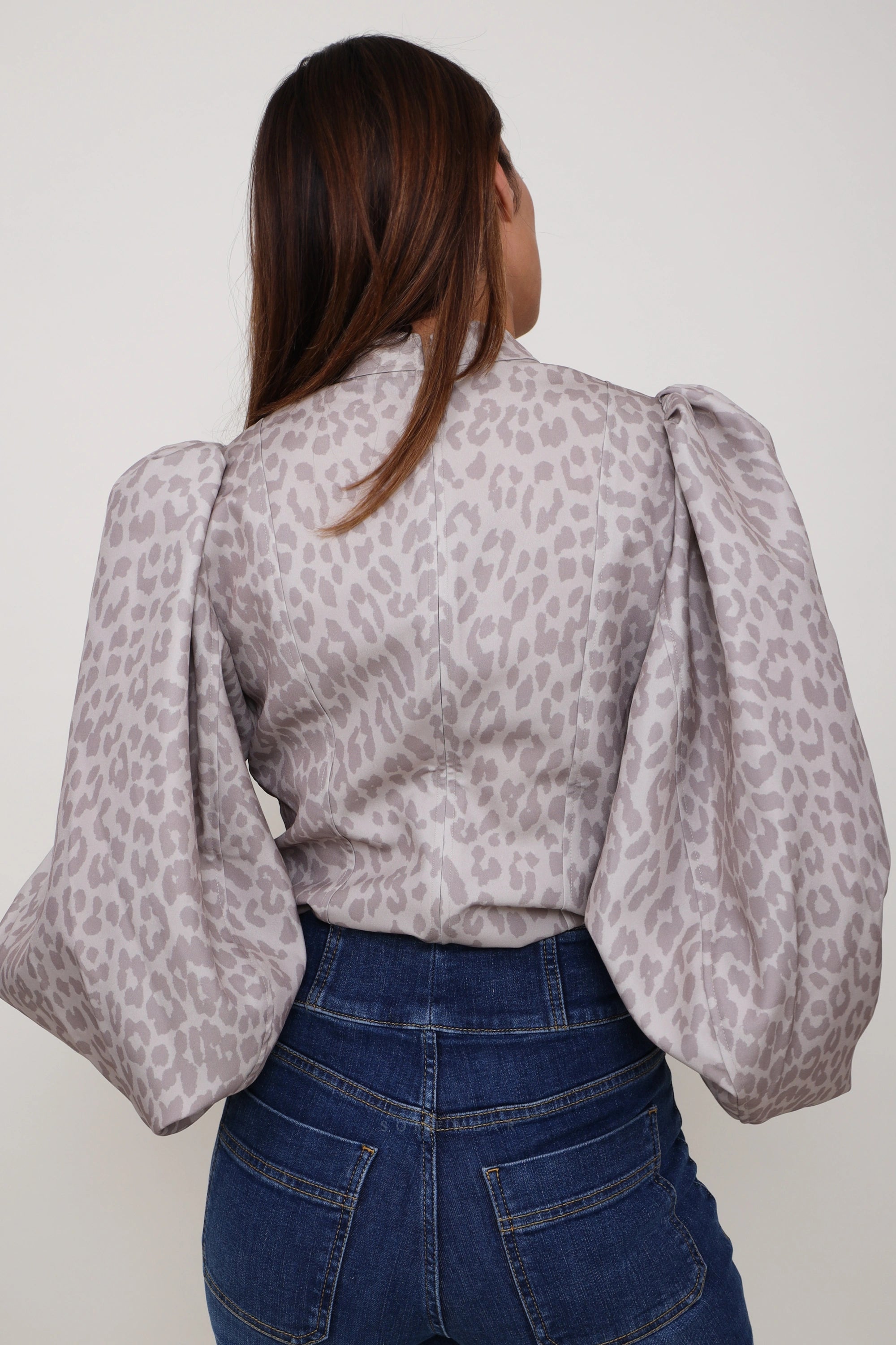 Alcidia Da Veiga Bluse Leonie Greige