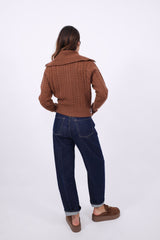 Kashette Cardigan Lara Chestnut