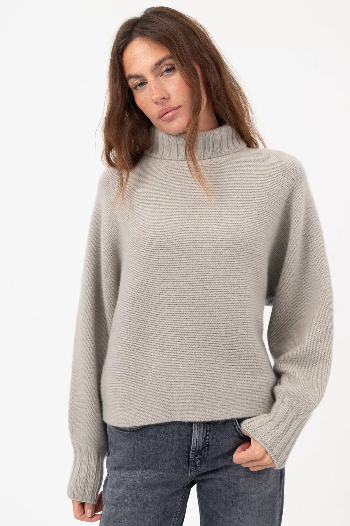 Alcidia Da Veiga Pullover Marina Limestone