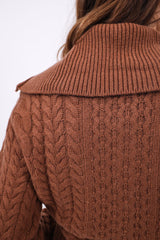 Kashette Cardigan Lara Chestnut
