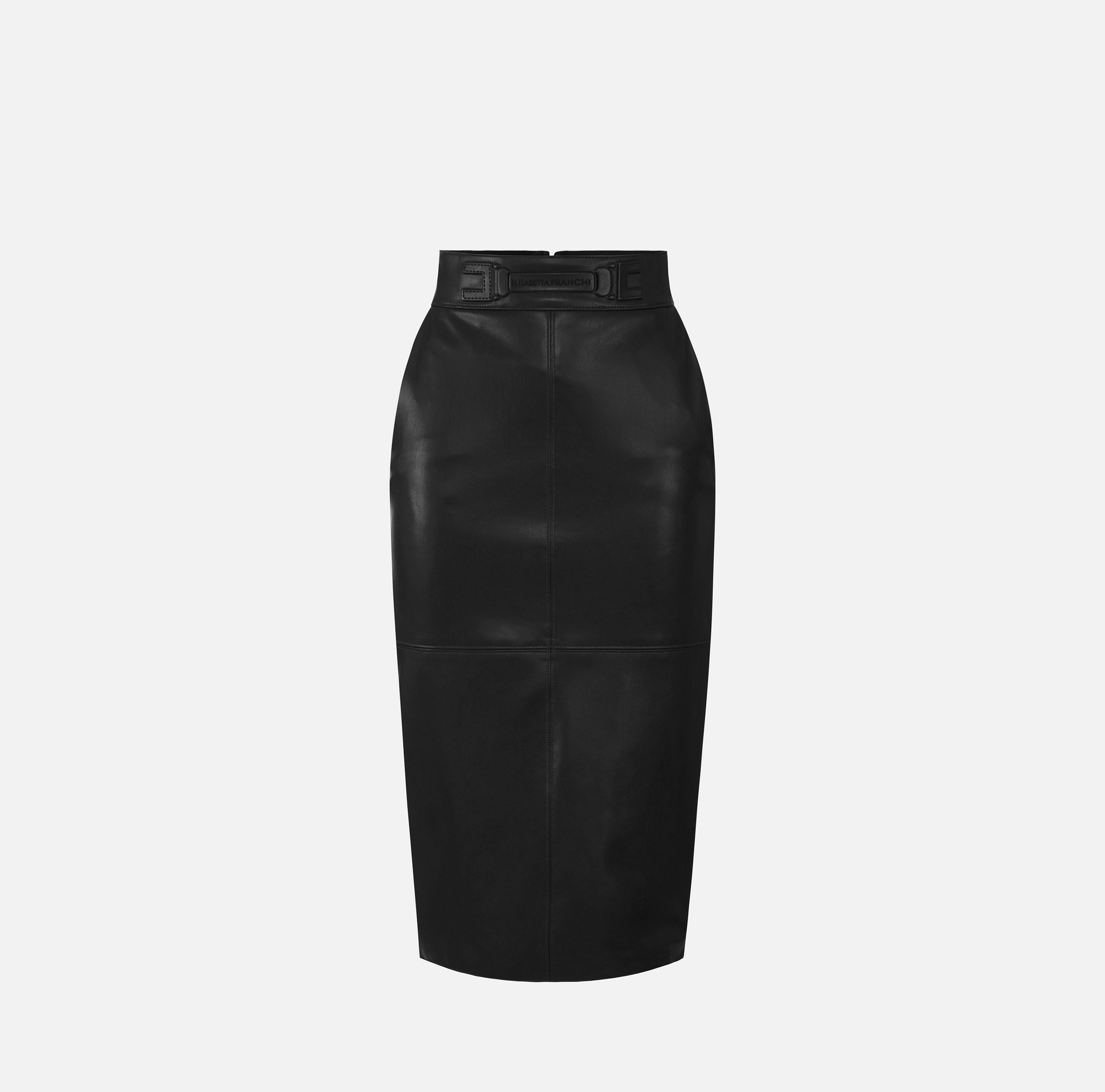 Elisabetta Franchi skirt emblem Nero