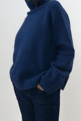 Be You Pullover Turtle Denim