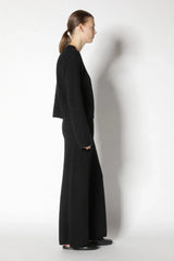 Sminfinity Pullover Cable Crew Coal