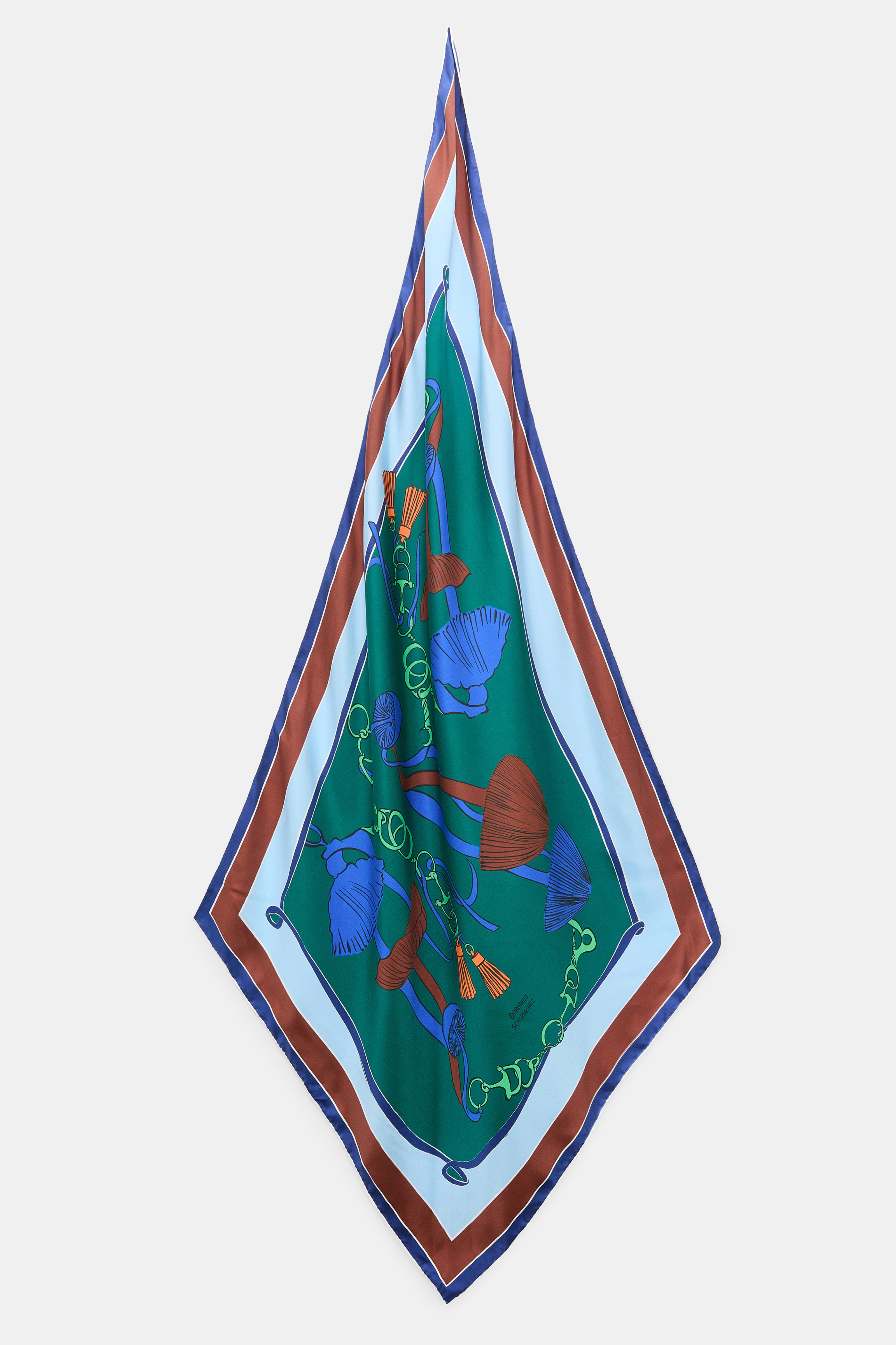 Dorothee Schumacher Scarf Cosmic Funghi Sea