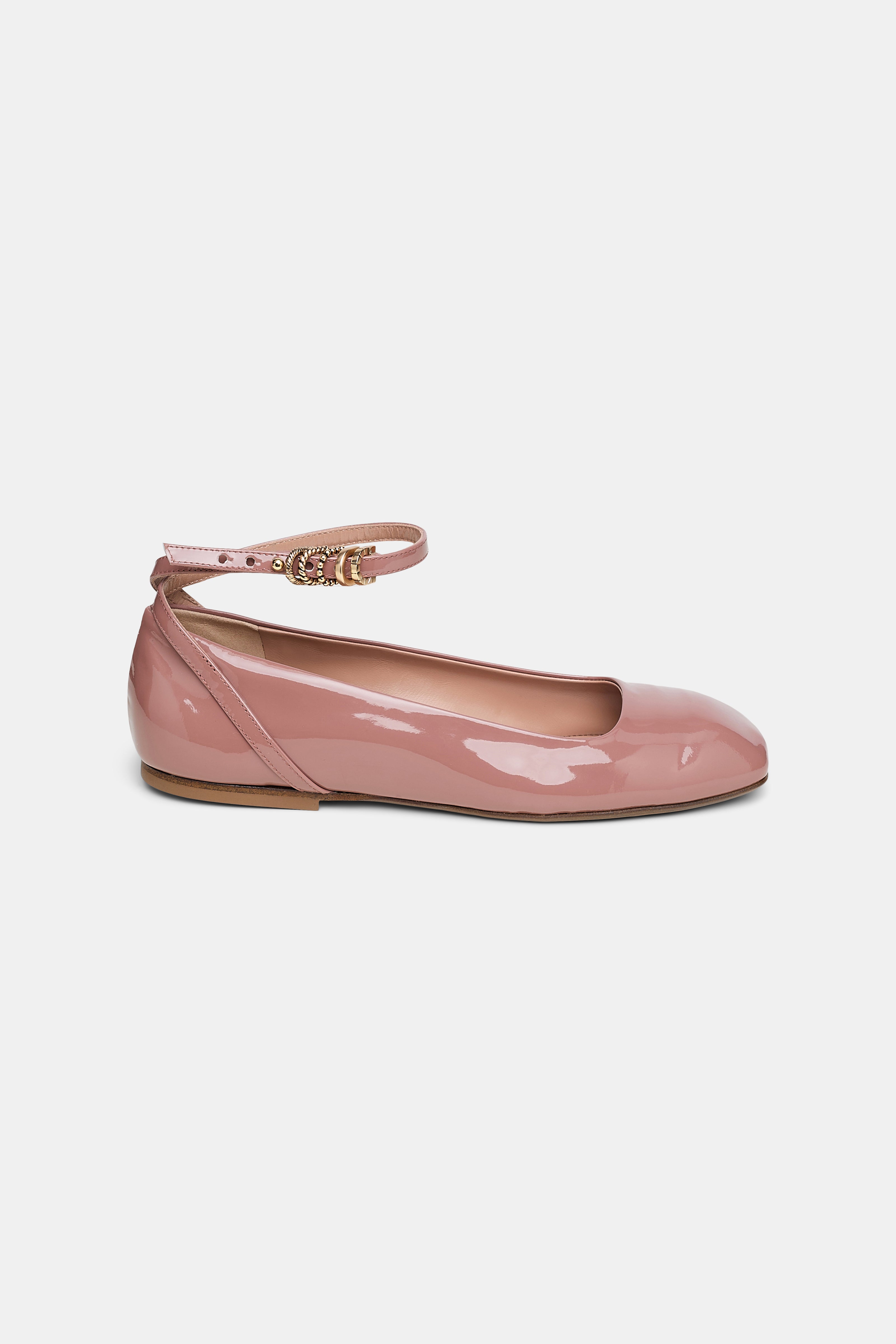 Dorothee Schumacher Ballerina Glossy Shine Copper