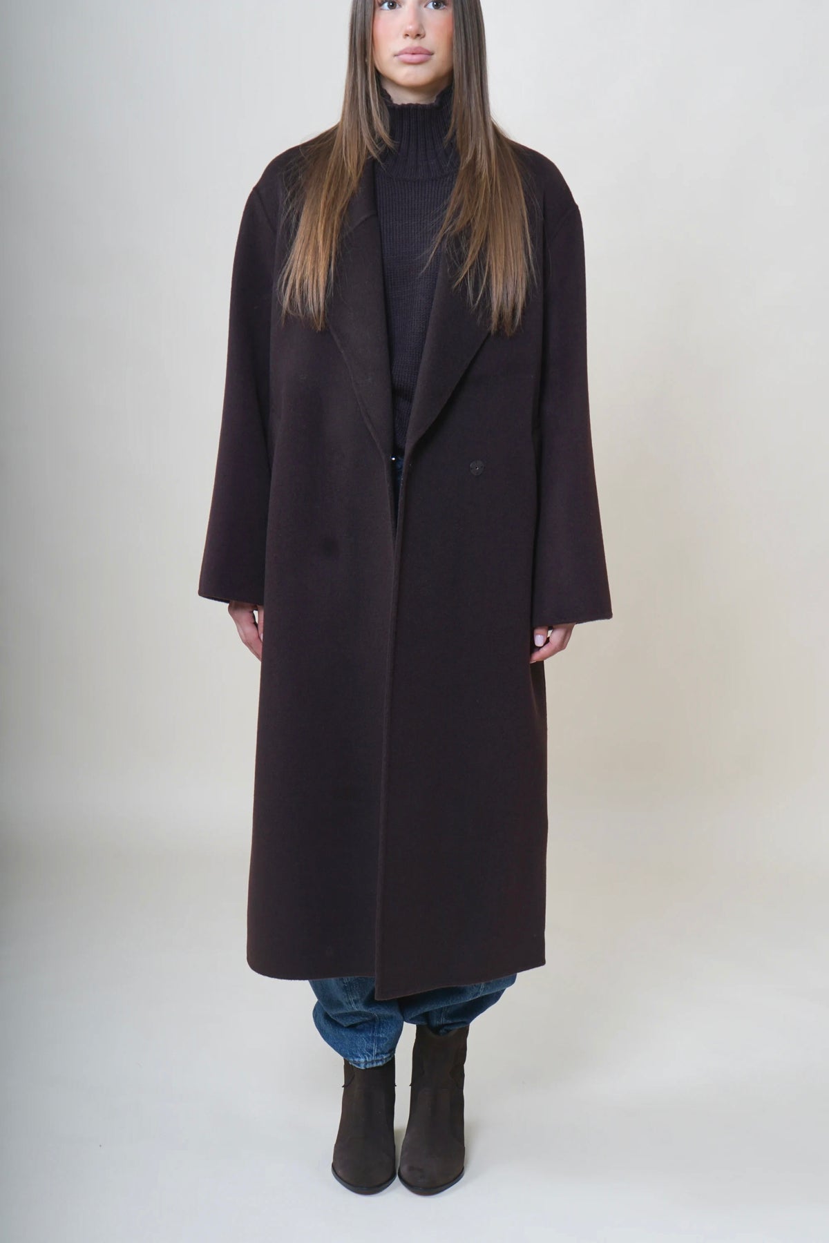 Anfiny Coat Carlotta Chocolate