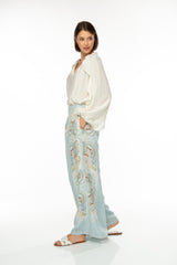 IVI Bluse Frill Off White