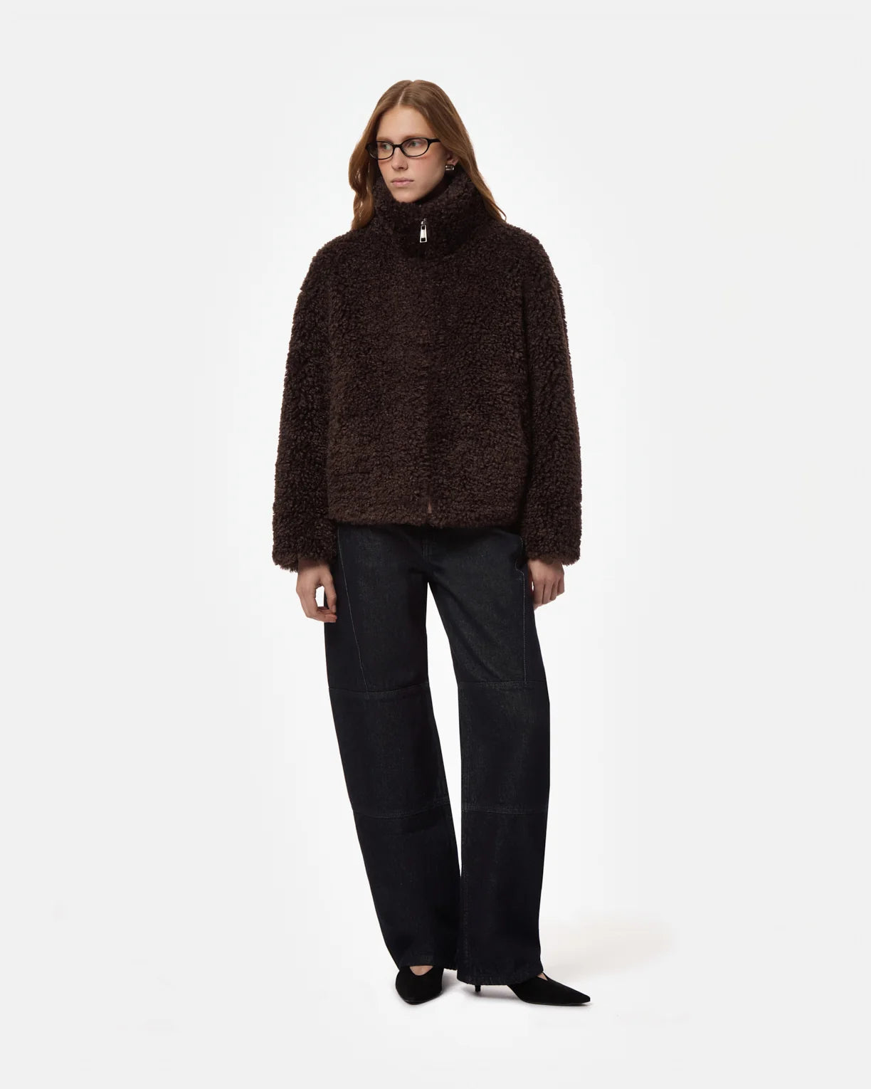 Veste Apparis Brooks Boucle marron