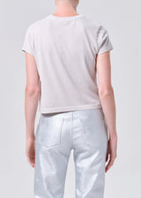 Agolde T-Shirt Adine Bone