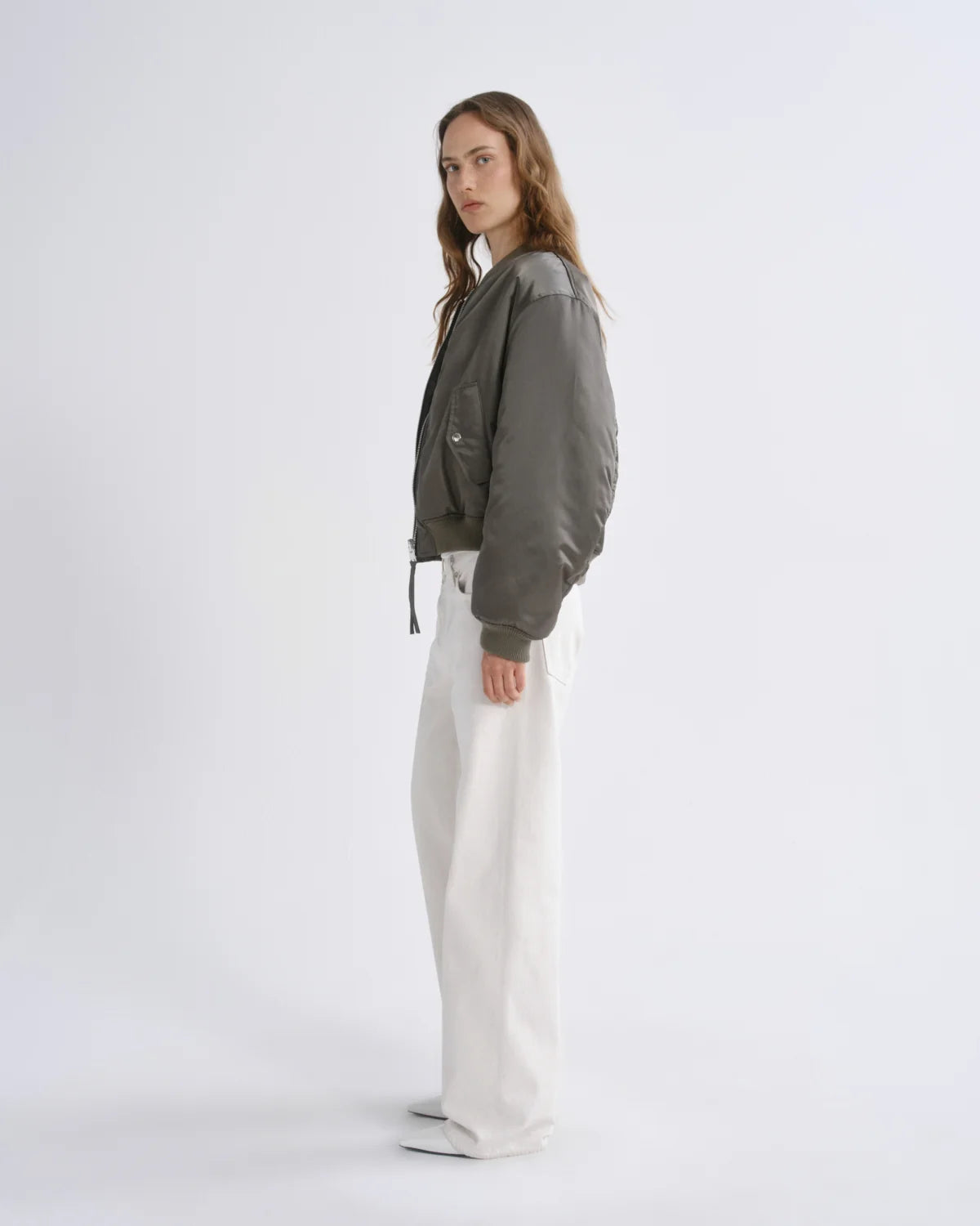 Agolde Wendejacke Bomber Frankie Fern